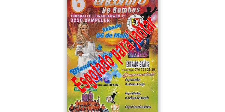 Gampelen Sexto encontro de bombos promovido pelo grupo “Toca Aki”